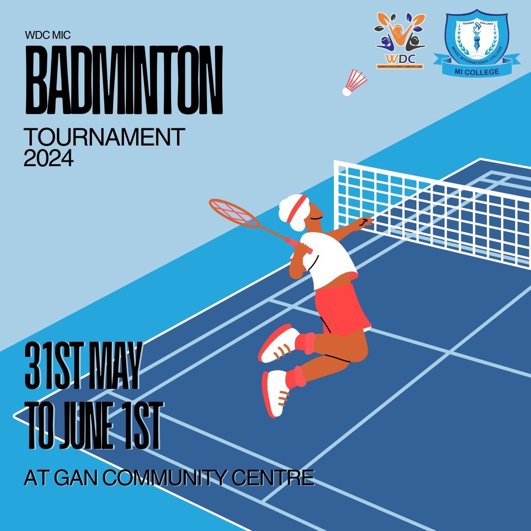 WDC MIC Badminton Tournament 2024